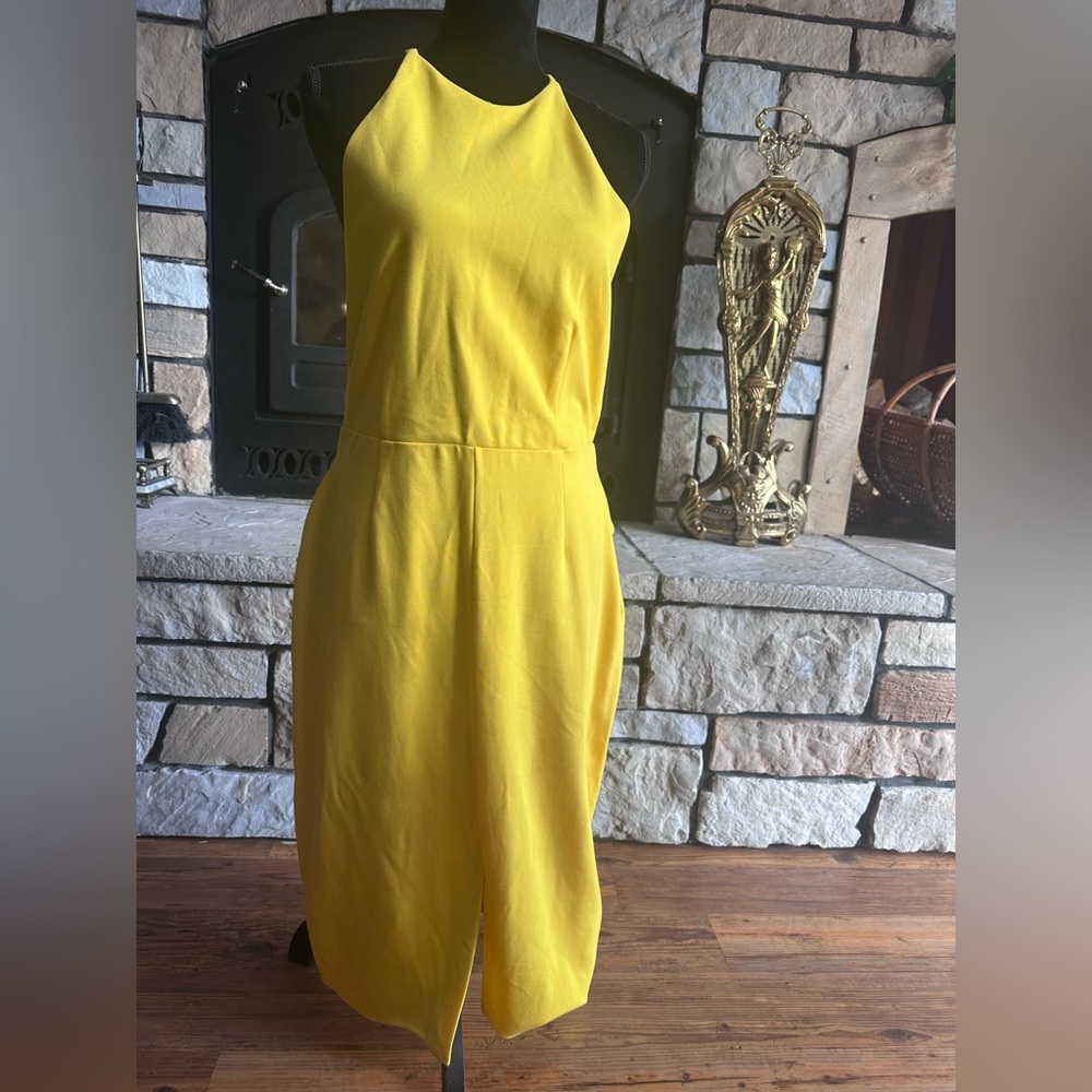 Lavish Alice Vibrant Yellow Dress